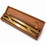 Parallel Rulers Brass In Wooden Box